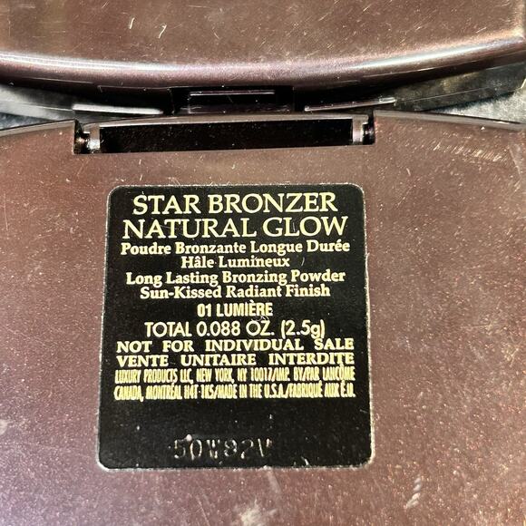 2- Lancome‎ Star Bronzer Natural Glow 01 Lumiere Blush Compacts 2.5 g Each NEW - Picture 6 of 6
